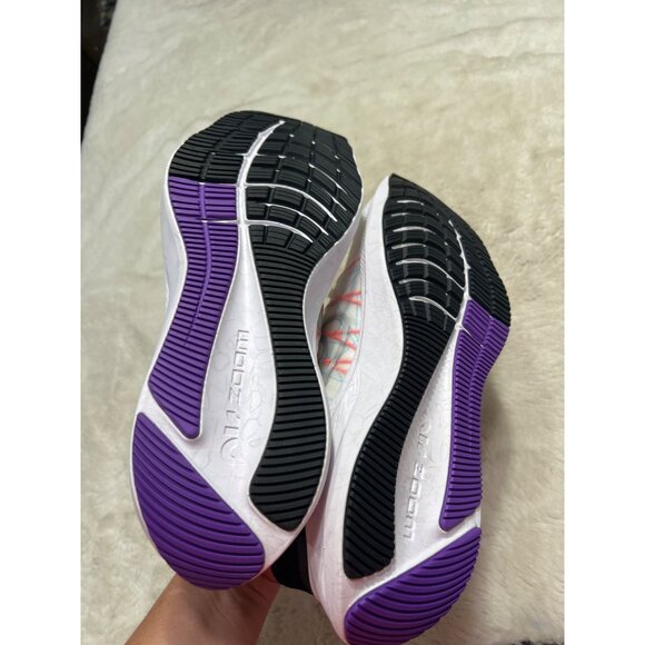 Nike Zoom Winflo 7 Running Shoes White & Black Size 10 - Picture 6 of 13